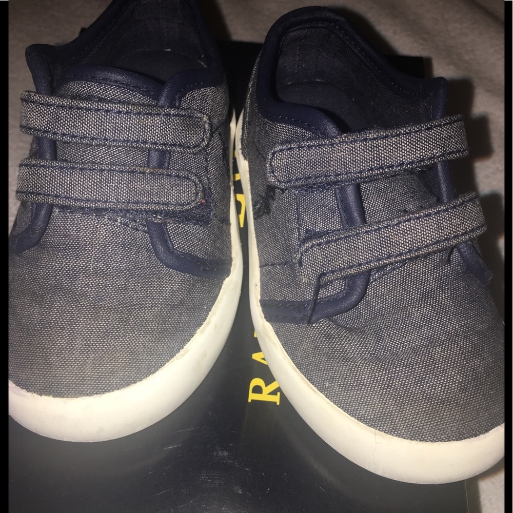 Polo Ralph Lauren Navy Ethan Low Ez Sneakers